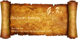 Gujzon Kevin névjegykártya